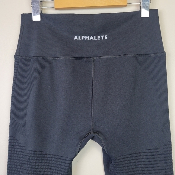 Alphalete Halo Leggings Seamless High Rise Black XXL - Picture 6 of 14